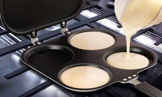 Picture Perfect Pancake Pan and Omelette Pan - Omelette Maker / Pancake Maker (2 Pack) N3