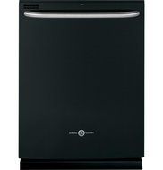 GE 24" Artistry Series Black Built-In Dishwasher