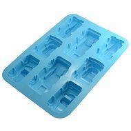 2 Pcs Car Mold Silicone Jello Chocolate Pudding Non-stick Bread Cake Mold Baking Roasting Mould and Baking Pan N3