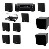 M&amp;K Sound MP150II Wall Speaker 7.2 Thorens TD-240-2 HRS12 Denon AVR-X5200W