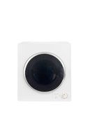 Majestic 13 lb.Compact Short Dryer in White with Silver Trim MJ850D coming with Wrinkle guard and Venting option. N6