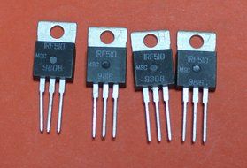 Transistors silicon IRF510 10 pcs
