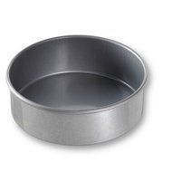 Chicago Metallic Bakeware Glazed 6 In. Straight-Sided Round Cake Pan