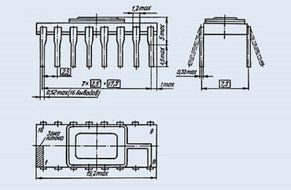 IC / Microchip 174UP2 analogue TL441, TL441CN USSR 2 pcs N2