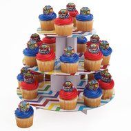 Bakery Crafts - 24 Cupcake Topper Rings, Transformers Officially Licensed N2
