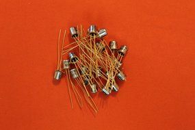 Transistors silicon 2T316V analogue 2N709A GOLD military USSR 5 pcs