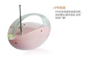 Generic Portable Mini Digital Speaker Support Micro SD / TF / USB /FM