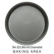 Ecolution Bakeins 3 Piece Springform Pan Set &ndash; PFOA, BPA, and PTFE Free Non-Stick Coating &ndash; Heavy Duty Carbon... N15