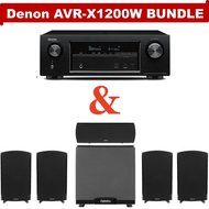 Denon AVR-X1200W 7.2 Channel Full 4K Ultra HD A/V Receiver (Bluetooth/Wi-Fi/Apple AirPlay/Dolby Atmos) NOW WITH... N3