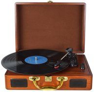 Digitnow! 3-Speed Vintage Suitcase Turntable,suitcase turntable N9