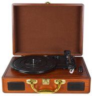 Digitnow! 3-Speed Vintage Suitcase Turntable,suitcase turntable N10
