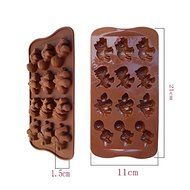 WOWAROSHI 1Pcs Different Dinosaur type silicone cake Chocolate Mold Jelly Mold Cake Moulds Bakeware N3