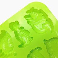 OCTCHOCO 6 Dinosaurs Silicone Cake Mould Jelly Candy Chocolate Bread Baking Mold N3