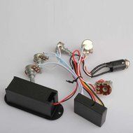 Vktech 3 Band EQ Preamp Circuit For Bass Pickup Active N3