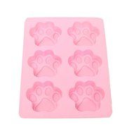 Vivian Silicone Dog Paw Cake Chocolate Baking Ice Cube Soap Jelly Baking Mould
