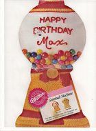Wilton Gumball Candy Machine / Robot / Clown Cake Pan (2105-2858, 1987)