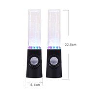 LED Light Dancing Water Show Music Fountain Bass Shock Speakers Amplifier Audio Player For Phones Computer Laptop... N15
