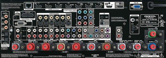 Onkyo TX-NR709 7.2-Channel Network A/V Receiver (Black) (Discontinued by Manufacturer) N2
