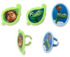 The Good Dinosaur In the Wild Cupcake Rings - 24 ct