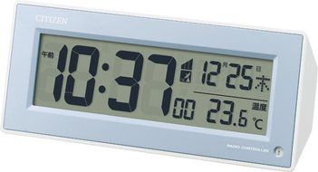 [Citizen] CITIZEN alarm clock radio clock paldeditpure R153 digital 8RZ153-004 N2