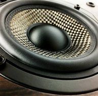 LONPOO 05BT Mini Bluetooth Bookshelf Speaker 30W *2 Classic Wooden Loudspeaker with Carbon Fiber Woofer and Silk... N3