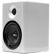 Earthquake Sound IQ52S iPod Docking Speaker System (Silver Piano Gloss, Pair) N8