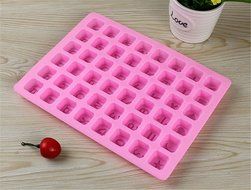 SNW Cake Mold Baking Mold 48 Hole Alphanumeric Silicone Mold N3