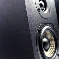 LONPOO Professional Basic Bookshelf Speaker 2-Way 75W2 Classic Wooden Loudspeaker with 4-Inch Carbon Fiber Woofer... N5