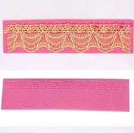 Silicone Lace, KOOTIPS Princess Vines Scrolls Cake Decorating Mold Decorating Tools Embossing Cake Fondant Mold... N3