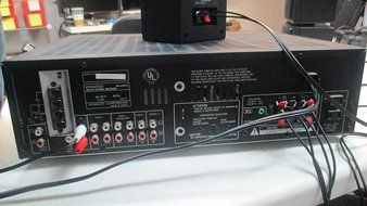 Kenwood AM-FM Stereo Receiver Model KR-A5070 w Phono Preamp 100 Watts Per Channel N2