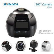 4K 360 Action Camera Panoramic Camera 2448*2448 Ultra HD Panorama 360 Degree Video Cameras Deportiva Wifi Sport... N14