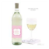 Andaz Press Sparkle Princess Birthday Collection, Happy Birthday Water Bottle Labels, 20-Pack N8