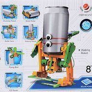 6 In 1 Solar Power Toys Plastic Educational Solar Power Kits DIY N6