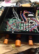 Bakoon Products Power Amplifier AMP-5521 SATRI-IC-EX Winging Resistance ATT(Non induction), Black N6