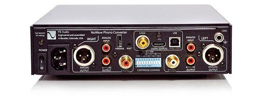 PS Audio NuWave Phono Converter - High End Phono Preamplifier and Analog to Digital Converter (Black) N2
