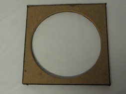 Carpeted 3 Case Pack Kit 15" MDF Speaker Subwoofer Spacer 3/4" Rings with Gorilla Glue N2