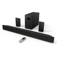 VIZIO S3851w-D4 38-Inch 5.1 Channel Sound Bar with Wireless Subwoofer &amp; Satellite Speakers (2014 Model) N5