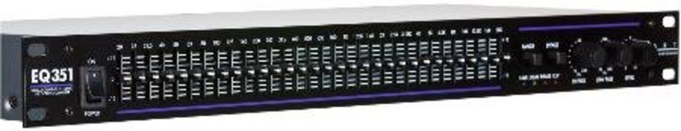 31 Band Single Channel 1/3 Octave Equalizer