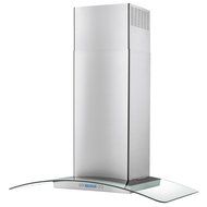 Frigidaire RH36WC60G 36" Glass Canopy Wall-Mount Hood with Dual-Centrifugal Fans and Washable Filters, Stainless... N4