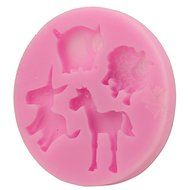 Let'S Diy Cake Decorating Cartoon Pig Sheep Horse Shaped Silicone Mold Fondant Fondant Sugar Art Tools N3