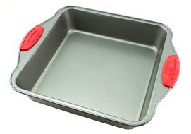 Non-Stick Steel 8-Inch Square Cake Pan by Boxiki Kitchen | Durable, Convenient, Premium Quality No-Stick Baking... N4