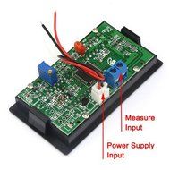 RioRand Directly Measure +/- 0-10A DC Digital Ammeter Ampere Panel Current Meter 4 Digit Red LED Tester N5