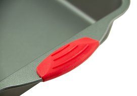 Non-Stick Steel 8-Inch Square Cake Pan by Boxiki Kitchen | Durable, Convenient, Premium Quality No-Stick Baking... N5