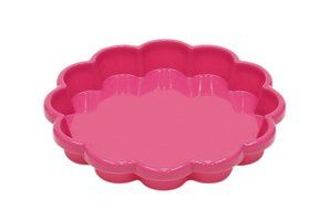 Parukinzoku suite Cross Heart 2 silicone 1/6 shallow heart cake mold 16cm D-1556
