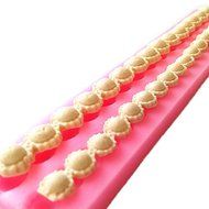 Silicone Pearl Fondant Chocolate Mold Mould Cake Decoration // Decoraci&oacute;n de pastel de molde de silicona fondant...