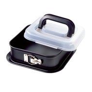 Kaiser Bake&amp;Take 623009 Springform Cake Tin with Transportation Lid 24 x 24 cm