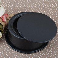 QINF 5 Inches 14.5CM*14.5CM*5CM Black Non-Stick Live Bottom Cake Mold Aluminum Die N7