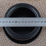 QINF 5 Inches 14.5CM*14.5CM*5CM Black Non-Stick Live Bottom Cake Mold Aluminum Die N8