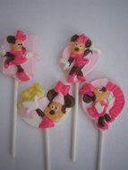 Famous Female Mouse Birthday Chocolate Candy Lollipop Mold Minnie