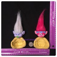 Trolls Fondant Mold Set Guy Diamond and Poppy